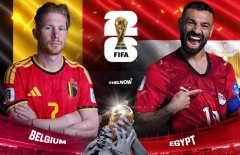 Xem trực tiếp Bỉ vs Ai Cập - World Cup 2026 ở đâu?