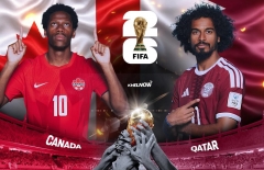 Dự đoán tỷ số Canada vs Qatar: Chủ nhà áp đảo hoàn toàn