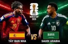 Dự đoán bàn thắng, phạt góc và thẻ phạt Tây Ban Nha vs Saudi Arabia - World Cup 2026