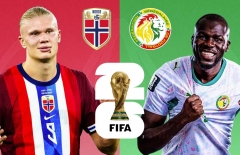 Tỷ lệ thắng Na Uy vs Senegal: Sao thoát khỏi Haaland - World Cup 2026