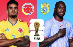 Tỷ lệ thắng Colombia vs CHDC Congo: Colombia áp đảo - World Cup 2026