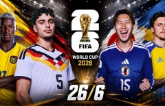 Xem trực tiếp World Cup 2026 hôm nay 26/6 trên VTV