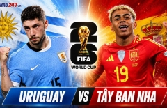 Link xem trực tiếp Uruguay vs Tây Ban Nha hôm nay 27/6 trên VTV