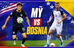 Dự đoán tỷ số Mỹ vs Bosnia & Herzegovina: Chiến thắng cách biệt