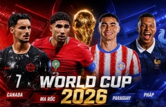 VTV5, VTV6 trực tiếp bóng đá World Cup hôm nay 5/7