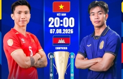 Link xem trực tiếp Việt Nam vs Campuchia, 20h00 hôm nay 7/8 | AFF Cup