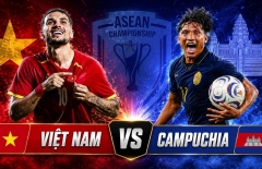 Trực tiếp Việt Nam vs Campuchia: Giữ chắc ngôi đầu bảng A