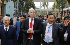 Báo Indonesia phản ứng khi Chủ tịch FIFA đến Việt Nam xem chung kết AFF Cup