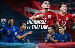 Dự đoán tỷ số Indonesia vs Thái Lan, 20h00 ngày 5/10: Chiến thắng sít sao