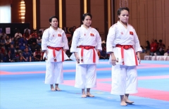 Karate Việt Nam đứng trước cơ hội lập cú đúp HCV ASIAD 19