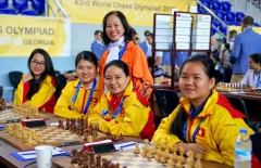 Các 'bóng hồng' tỏa sáng, cờ vua Việt Nam khép lại hành trình ASIAD 19