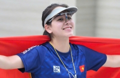 Xạ thủ Trịnh Thu Vinh không góp mặt trong top 10 thế giới