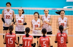 Xác định 2 cặp trận bán kết bóng chuyền nữ ASIAD 19