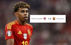 Lamine Yamal từng tịt ngòi, thua khó tin Thái Lan