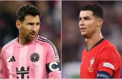 Ronaldo bất ngờ bị thay thế bởi Messi trước thềm World Cuo 2026