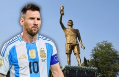 Tượng Lionel Messi cao 21 mét bị dỡ bỏ trước thềm World Cup 2026