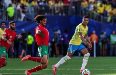 Trực tiếp bóng đá Brazil 1-1 Morocco: Thế trận bế tắc