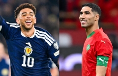 Soi bàn thắng, góc & thẻ phạt Scotland vs Morocco, 5h00 ngày 20/6/2026