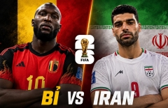 Dự đoán tỷ số Bỉ vs Iran: Dễ có cú sốc!