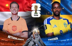 Link xem trực tiếp Hà Lan vs Thụy Điển hôm nay 21/6 trên VTV - World Cup 2026