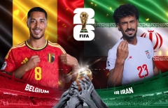 Link xem trực tiếp Bỉ vs Iran hôm nay 22/6 trên VTV - World Cup 2026