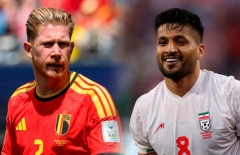 Trực tiếp bóng đá Bỉ vs Iran, 2h00 hôm nay 22/6