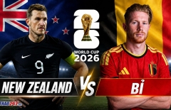 Dự đoán tỷ số New Zealand vs Bỉ: Cú sốc tiếp theo