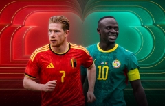 Link xem trực tiếp Bỉ vs Senegal hôm nay 2/7 trên VTV - World Cup 2026