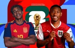 Dự đoán bàn thắng, góc & thẻ phạt Tây Ban Nha vs Áo, 2h00 ngày 3/7/2026