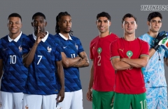 Trực tiếp bóng đá Pháp 0-0 Morocco: Nhập cuộc hấp dẫn