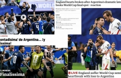 Truyền thông Anh dậy sóng khi thua Messi tại bán kết World Cup 2026