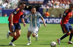 Trực tiếp bóng đá Tây Ban Nha 0-0 Argentina: Thế trận căng thẳng