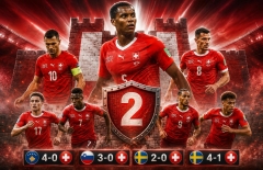 Thụy Sĩ quyết phá ‘lời nguyền’ tại World Cup 2026