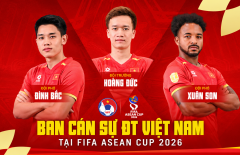 CHÍNH THỨC: ĐT Việt Nam chốt ban cán sự mới, lộ diện cái tên thay Hoàng Đức