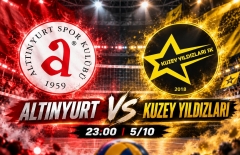 Xem trực tiếp bóng chuyền nữ Thổ Nhĩ Kỳ: Altınyurt vs Kuzey Yıldızları ở đâu?