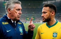 Ancelotti đáp trả chỉ trích về việc 'bỏ rơi' Neymar ở Brazil