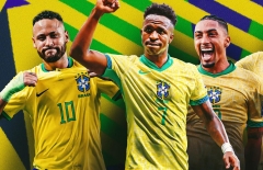Đội hình Brazil mạnh nhất World Cup 2026: Neymar và điệu Samba rực lửa