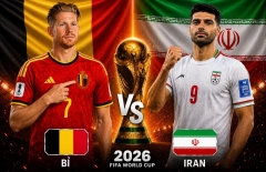 Xem trực tiếp Bỉ vs Iran - World Cup 2026 ở đâu?