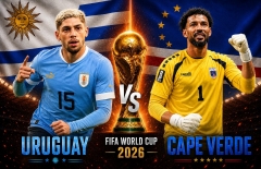 Trực tiếp bóng đá Uruguay vs Cape Verde, 5h00 hôm nay 22/6