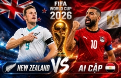 Link xem trực tiếp New Zealand vs Ai Cập hôm nay 22/6 trên VTV - World Cup 2026