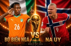 Tỷ lệ thắng Bờ Biển Ngà vs Na Uy: Haaland định đoạt tất cả
