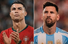 Ronaldo lập cột mốc mới, chính thức sánh ngang Messi tại World Cup