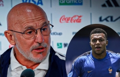 Một phát biểu của HLV Tây Ban Nha khiến Mbappe thành tâm điểm