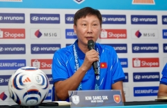 Trực tiếp HLV Kim Sang Sik họp báo trận Việt Nam vs Thái Lan, 11h30 hôm nay 25/8