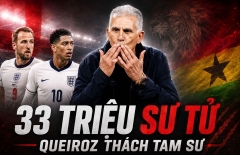 Ghana gửi chiến thư tới tuyển Anh: 'Tam sư ư, chúng tôi có 33 triệu sư tử'