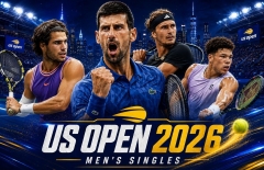 Lịch thi đấu tennis đơn nam US Open 2026 mới nhất