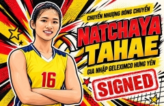 CHÍNH THỨC: Thêm 1 chủ công Thái Lan gia nhập giải bóng chuyền VĐQG Việt Nam