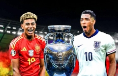 VTV5, VTV6 trực tiếp bóng đá chung kết Euro ngày 15/7