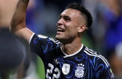 Video bàn thắng: Lautaro Martinez ấn định chiến thắng 2-1 cho Argentina trước ĐT Anh