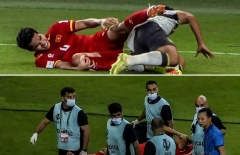 Bóng ma chấn thương lại bắt đầu ám ảnh bóng đá Việt Nam